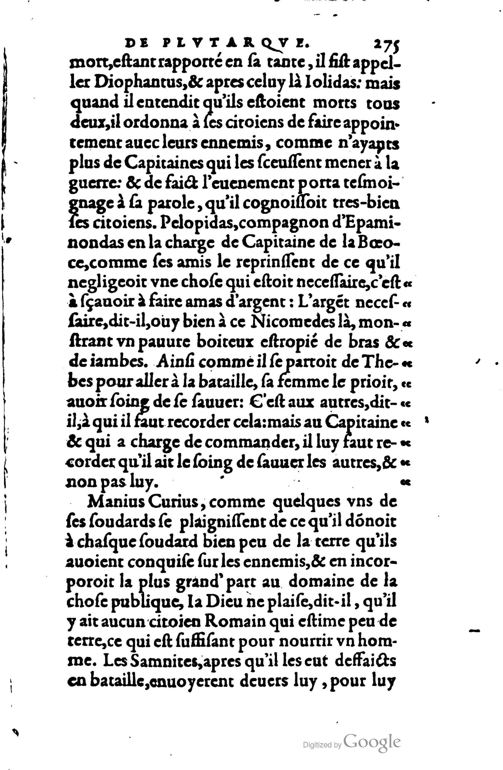 1578 - Jean Poupy - Trésor des morales de Plutarque - BSB Munich