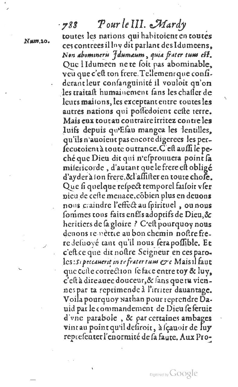 1607 - Nicolas Du Fossé - Trésor quadragésimal - T 01 - BM Lyon
