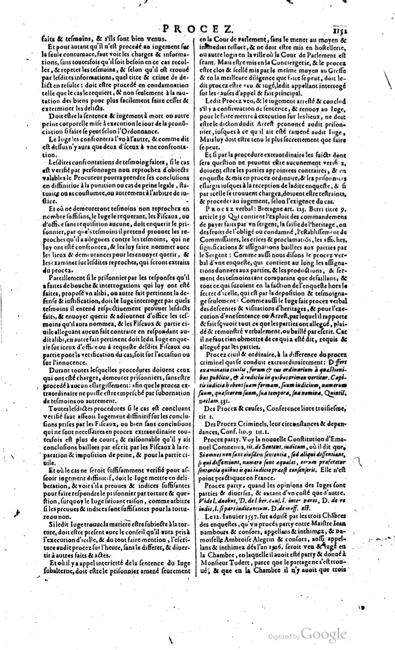 1629 - Veuve Nicolas Buon - Trésor du droit français (29620 T. 2) - BM Lyon