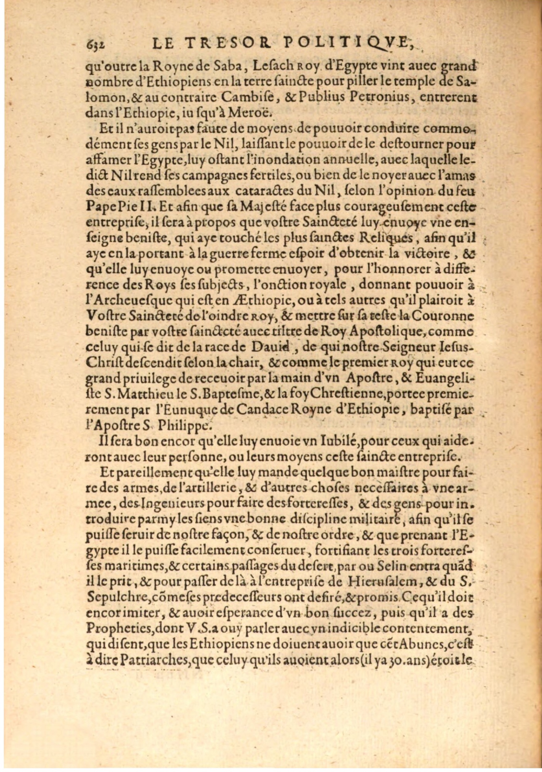 1608 - Nicolas Du Fossé - Trésor politique - BSB Munich