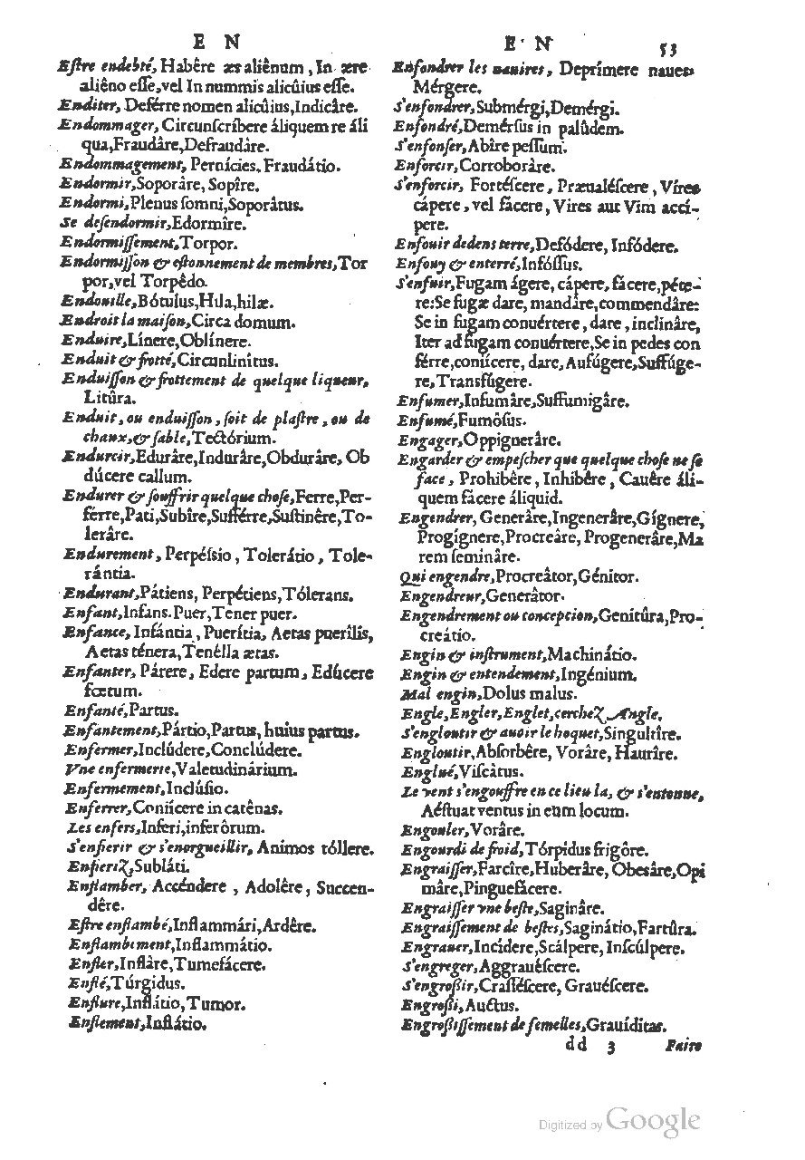1558 - Guillaume Rouillé - Trésor des mots et traits français - BSB Munich 1558 - Guillaume Rouillé - Trésor des mots et traits français - BSB Munich