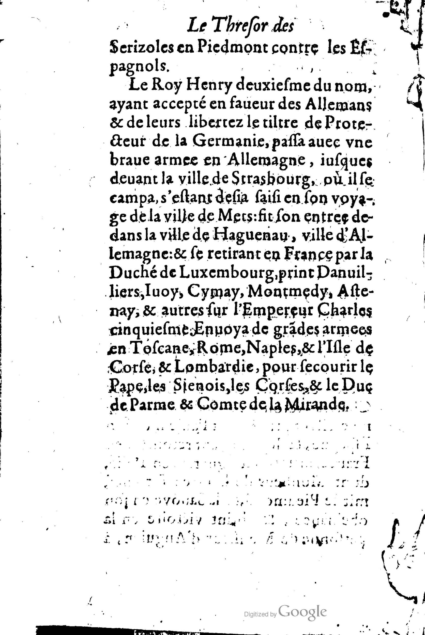 1619 - Jean Corrozet - Trésor des histoires de France - BSB Munich