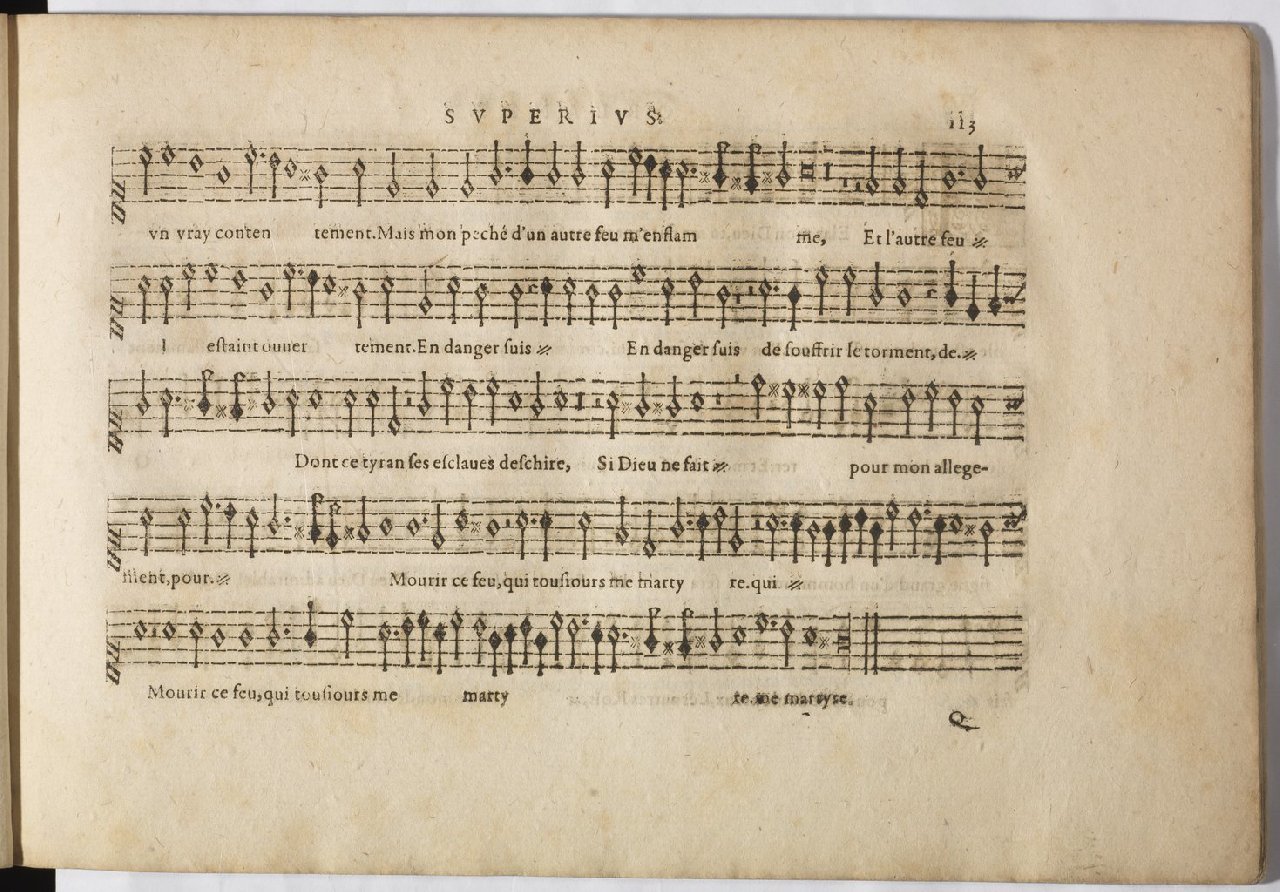 1594 - Paul Marceau - Trésor de musique d&#039;Orlande de Lassus, Superius, Bassus, Tenor, Quinta pars - BnF