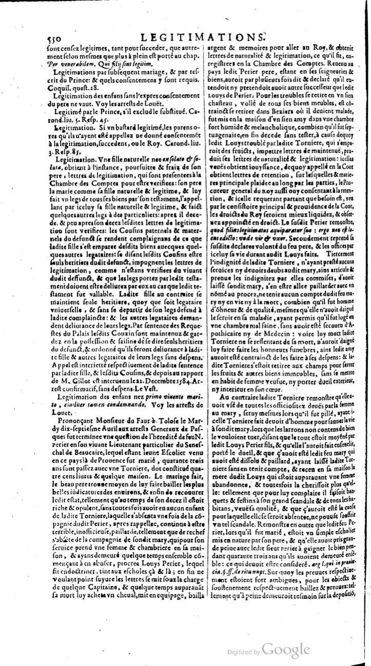 1629 - Veuve Nicolas Buon - Trésor du droit français (21754 T. 2) - BM Lyon