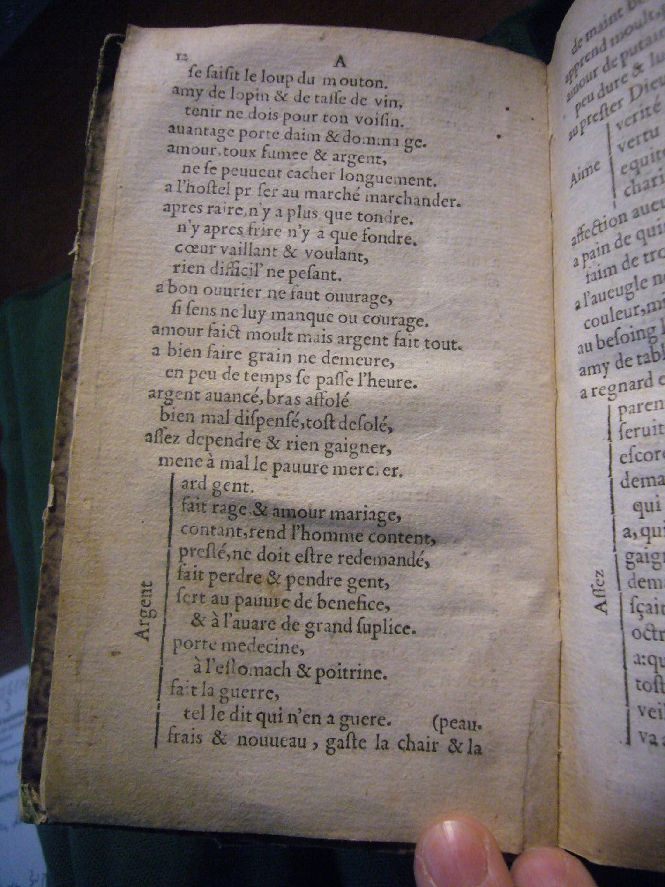 1617 - François Lefebvre - Trésor de sentences dorées et argentées - BnF Tolbiac