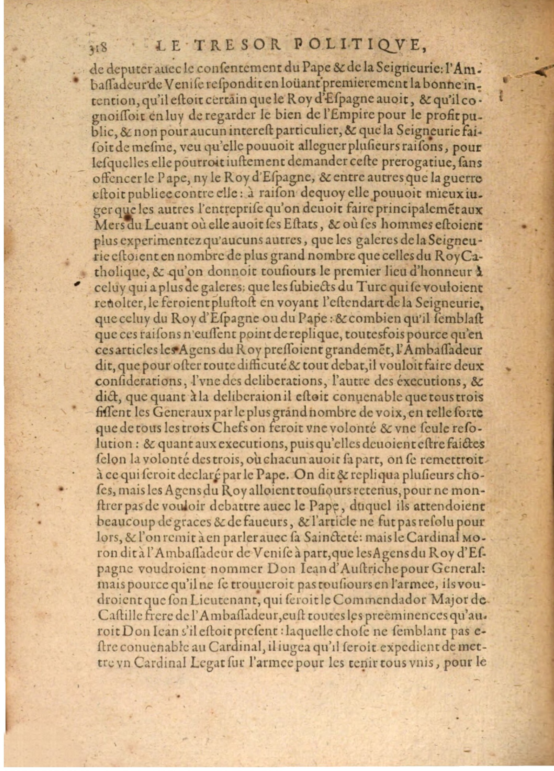 1608 - Nicolas Du Fossé - Trésor politique - BSB Munich