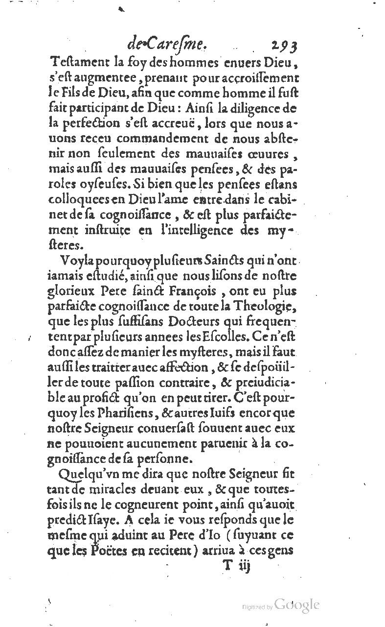 1607 - Nicolas Du Fossé - Trésor quadragésimal - T 01 - BM Lyon