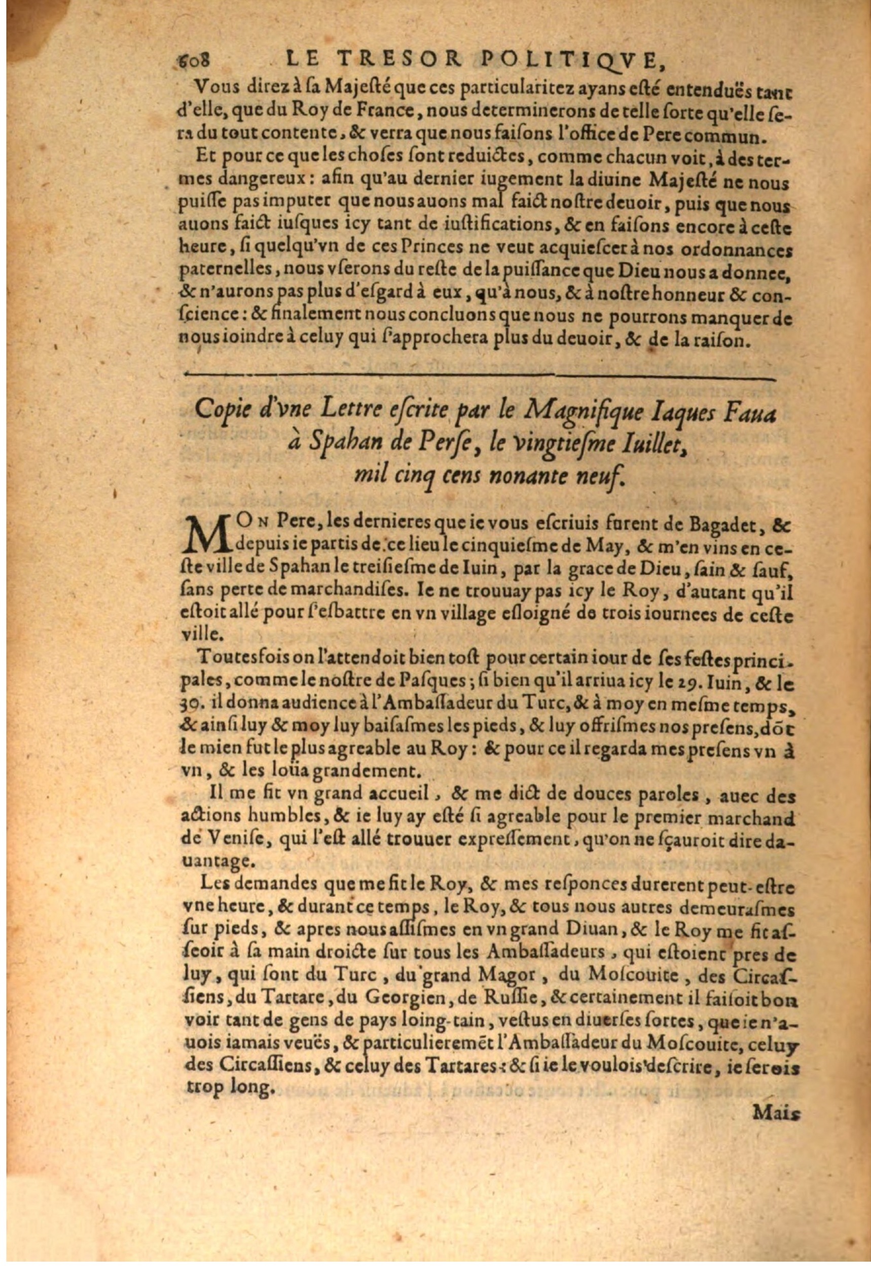 1611 - Pierre Chevalier - Trésor politique - BSB Munich