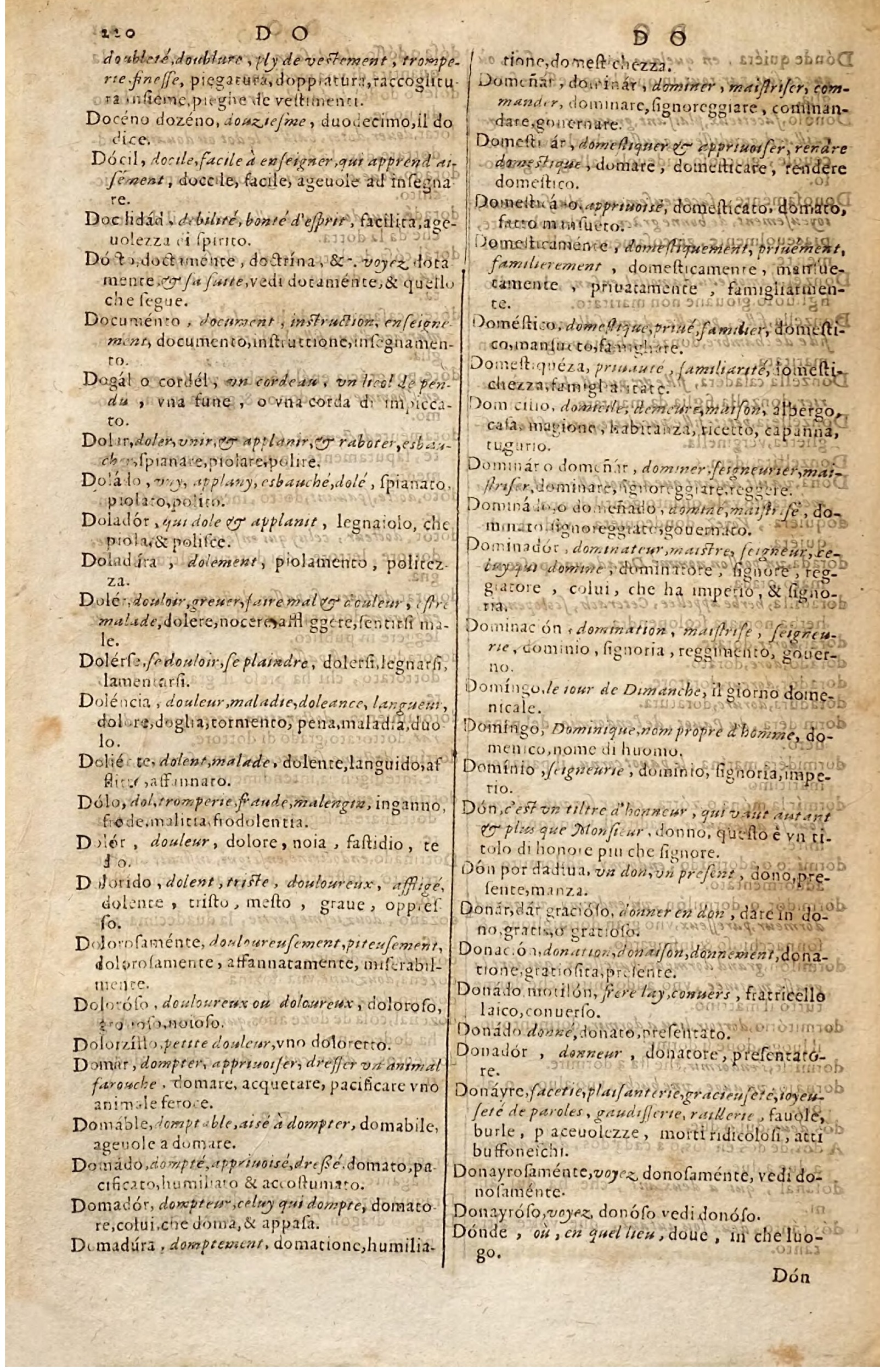 1627 - Jacques Crespin - Trésor des trois langues - Regensburg