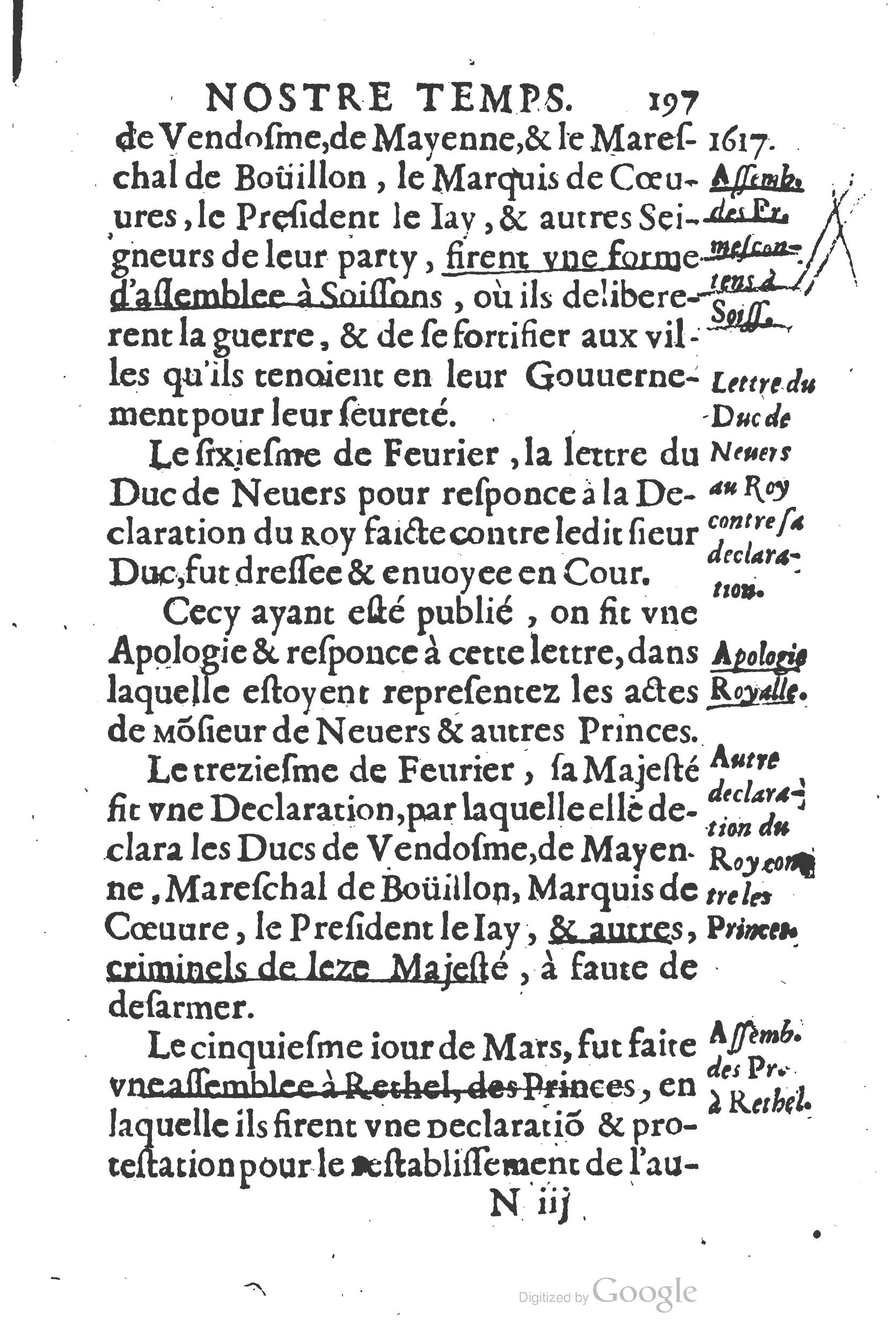 1626 - Joseph Bouillerot - Trésor de l’histoire générale de notre temps - BSB Munich