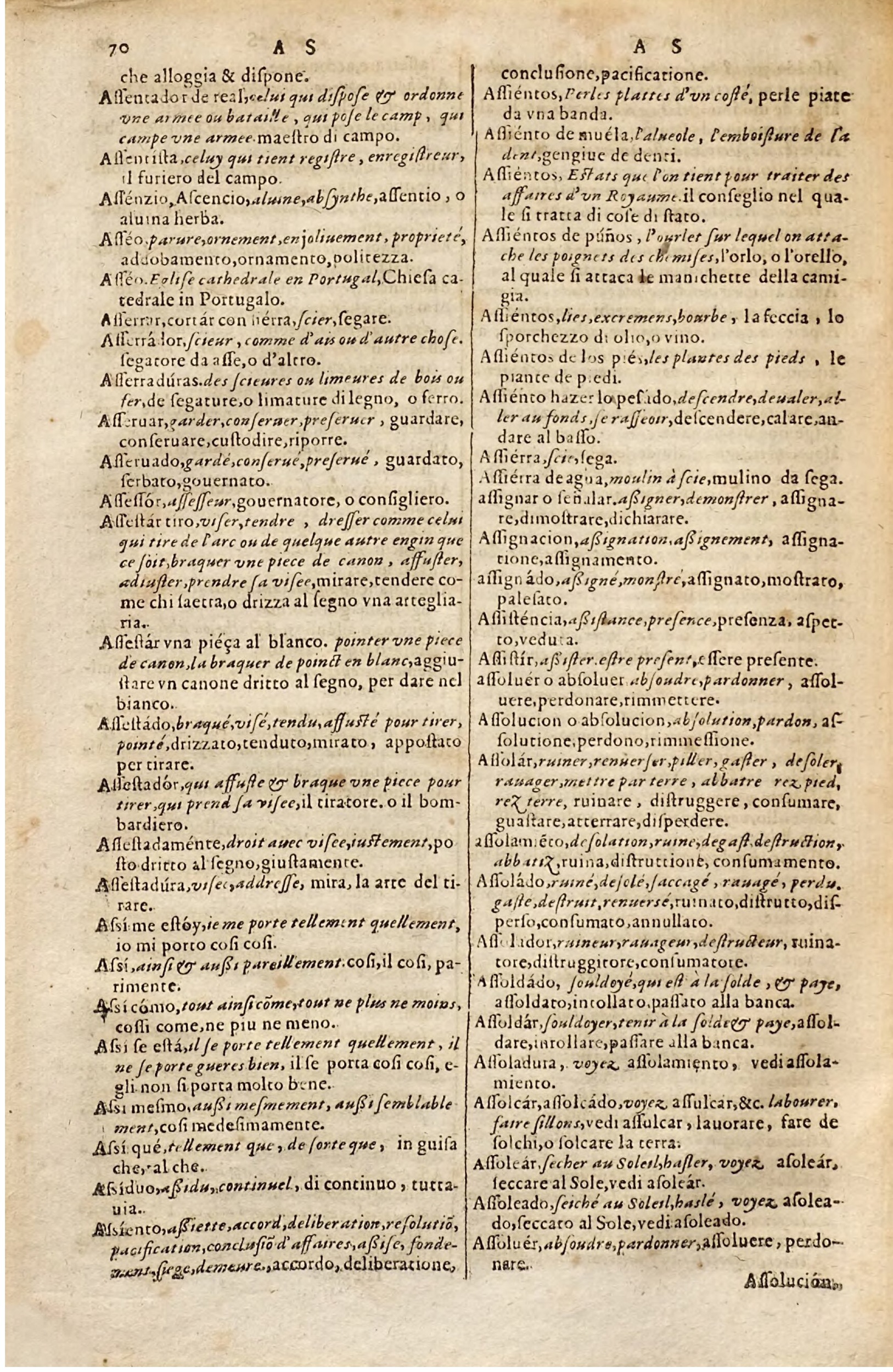 1627 - Jacques Crespin - Trésor des trois langues - Regensburg
