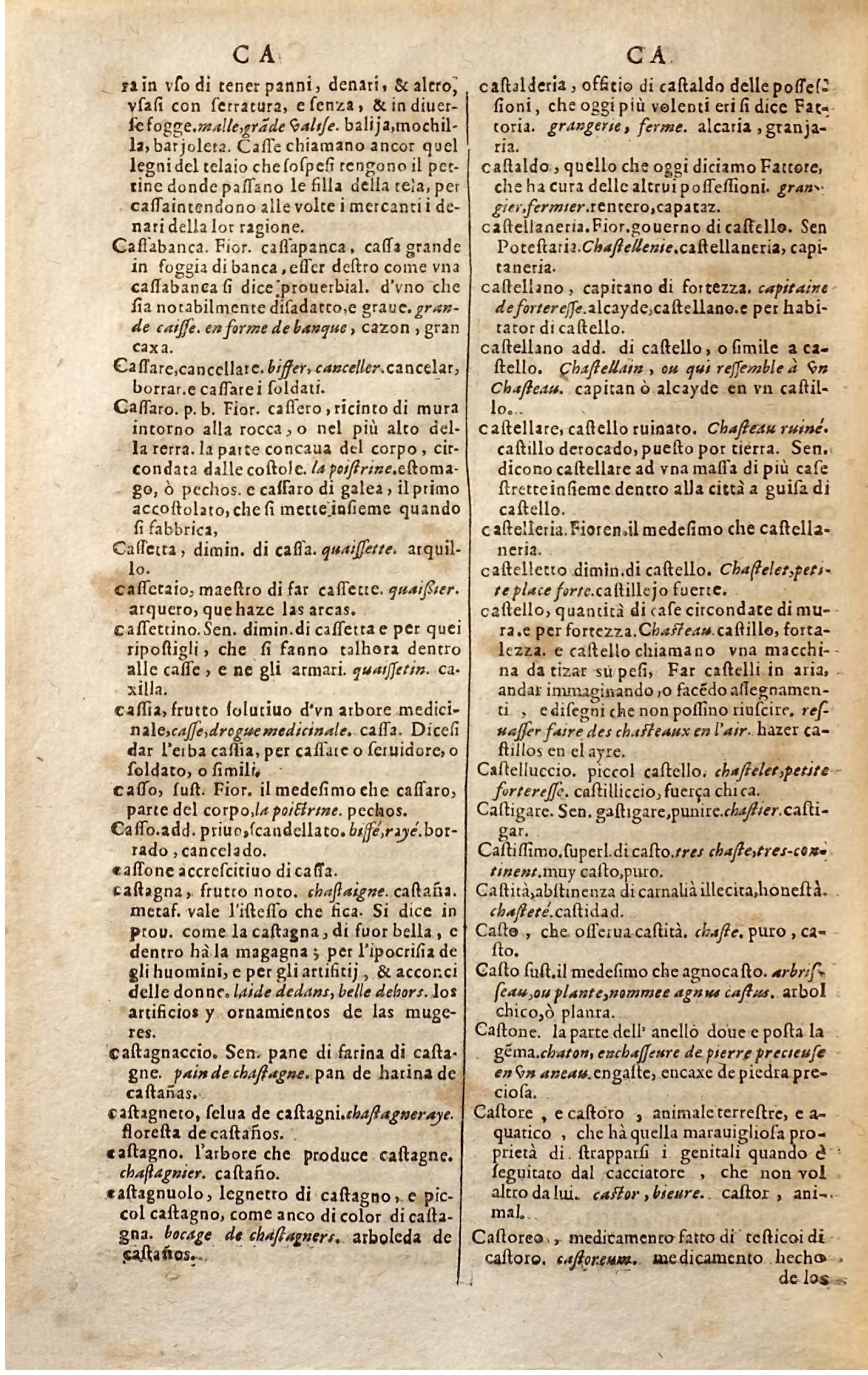 1627 - Jacques Crespin - Trésor des trois langues (Troisième partie) - Regensburg
