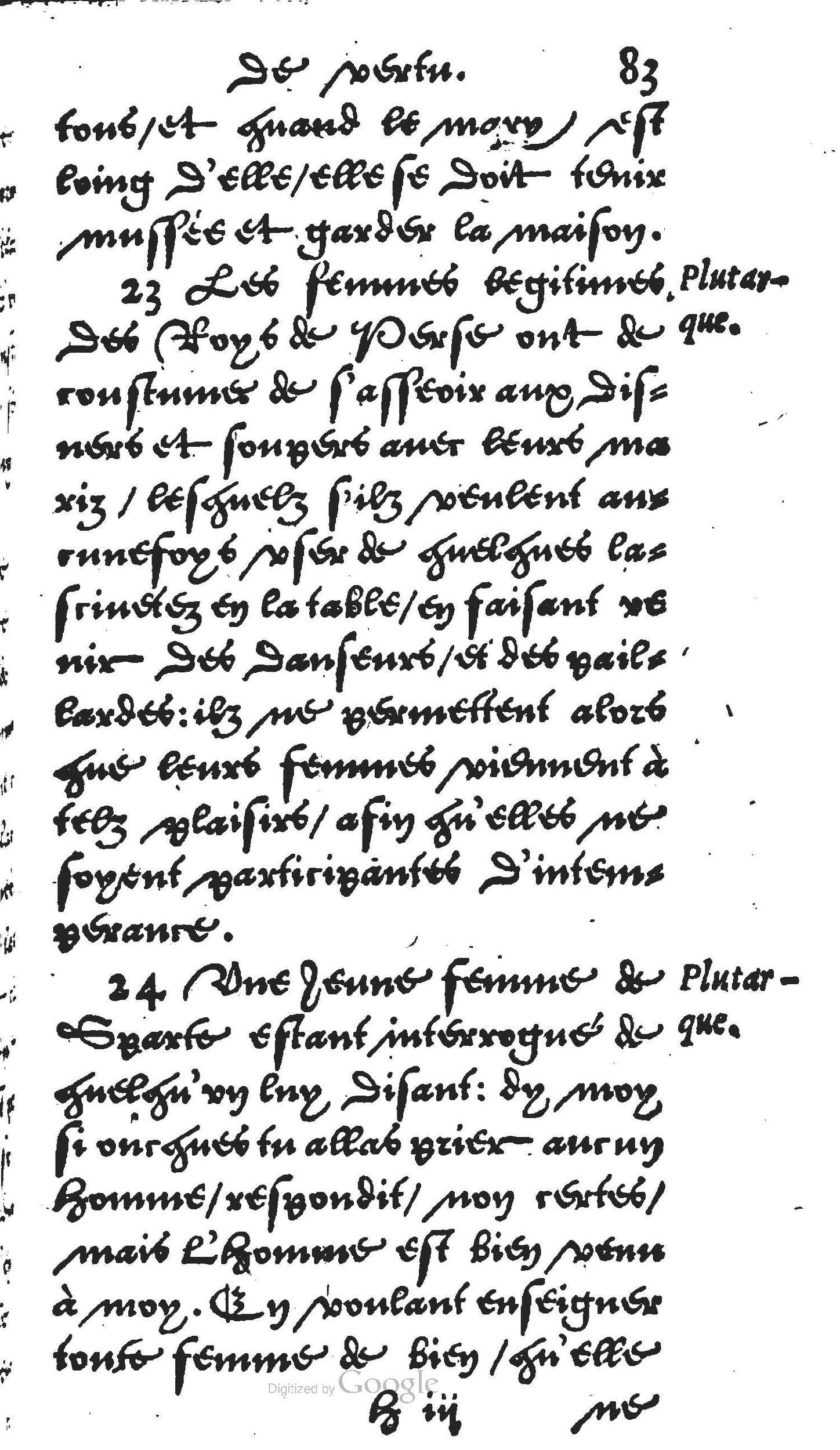 1560 - Jean Bellère - Trésor de vertu - Det Kongelige Bibliotek