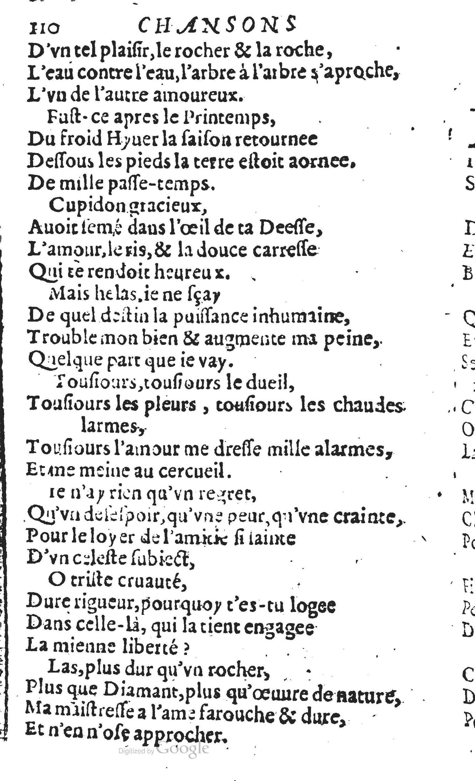 1606 - Théodore Reinsart - Trésor des chansons amoureuses recueillies des plus excellents airs de cour - Livre II - NK ČR Prague 1606 - Théodore Reinsart - Trésor des chansons amoureuses recueillies des plus excellents airs de cour - Livre II - NK ČR Prague