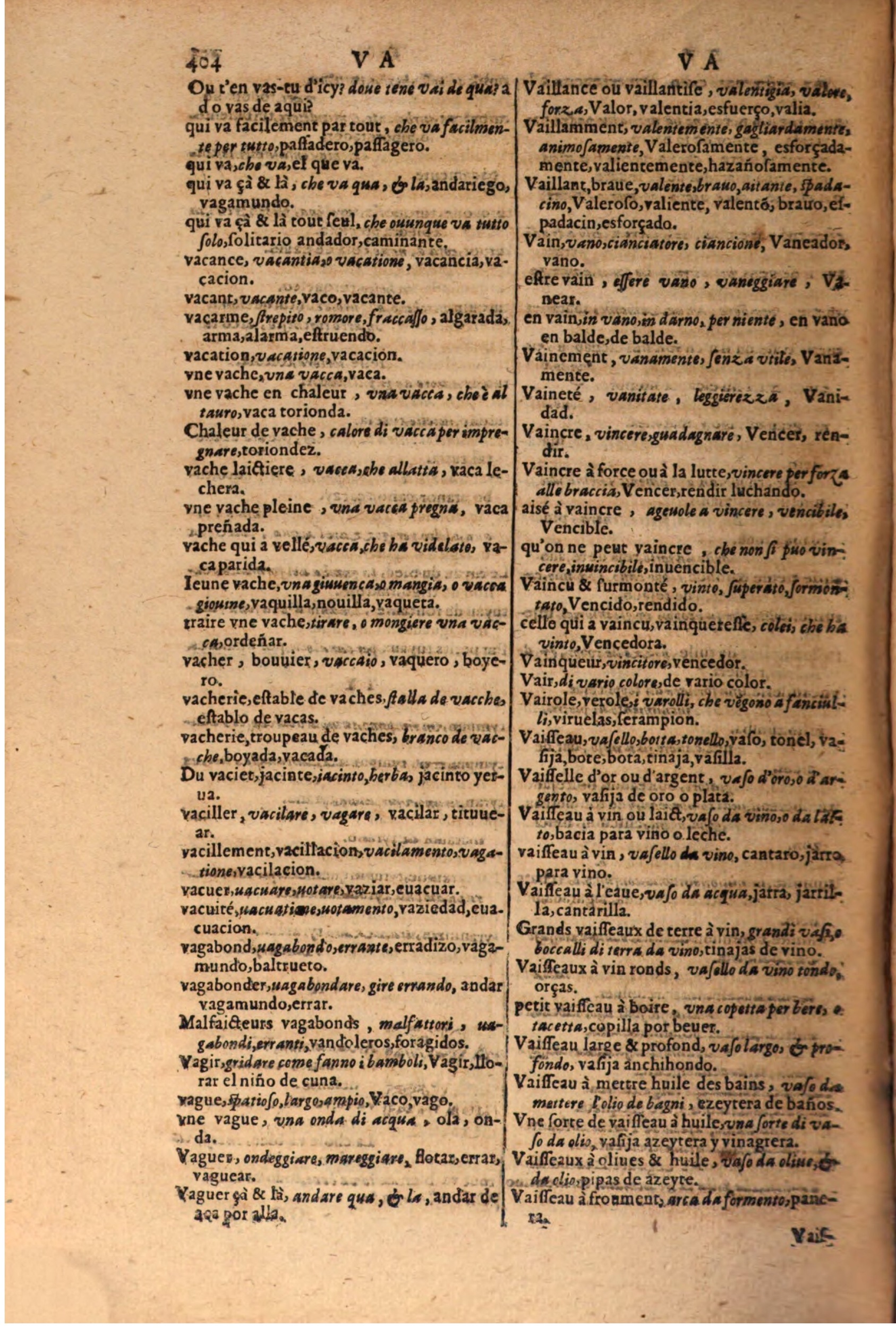 1616 - Pierre de la Rovière - Trésor des trois langues (Seconde partie) - BSB Munich