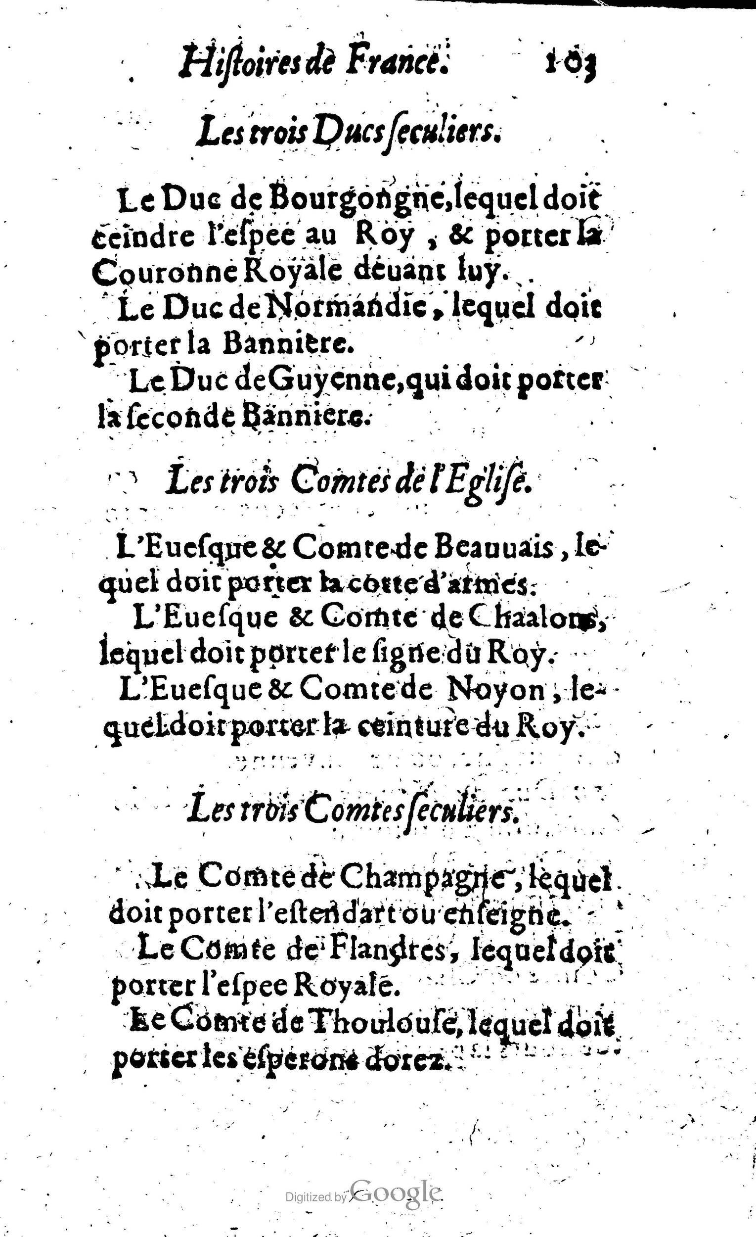 1619 - Jean Corrozet - Trésor des histoires de France - Anvers Musée Plantin-Moretus