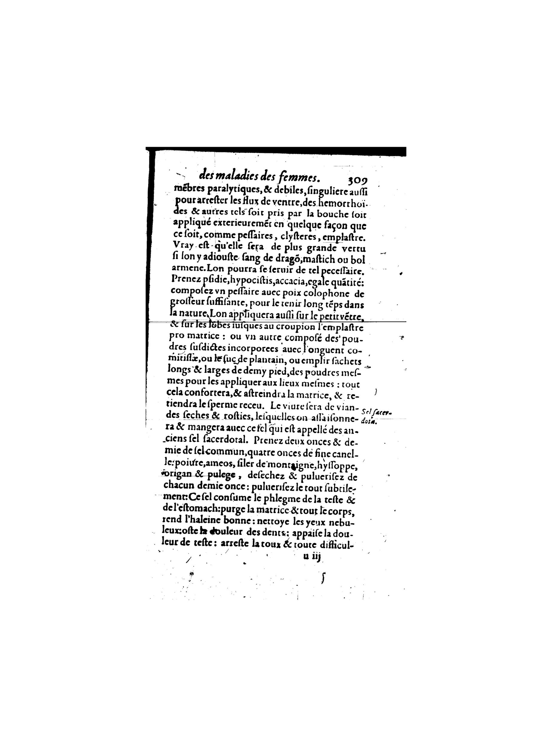 1587 - Jacques du Puis - Trésor des remèdes secrets pour les maladies des femmes - BnF 1587 - Jacques du Puis - Trésor des remèdes secrets pour les maladies des femmes - BnF