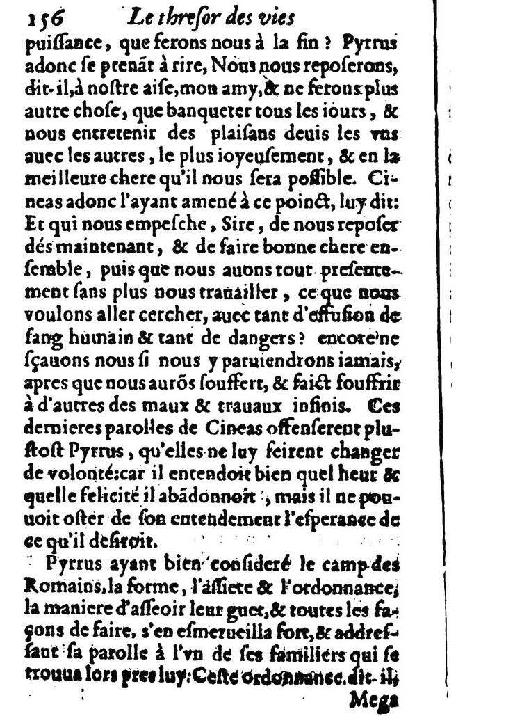 1611 - Pierre Rigaud - Trésor des vies de Plutarque - BM Lyon