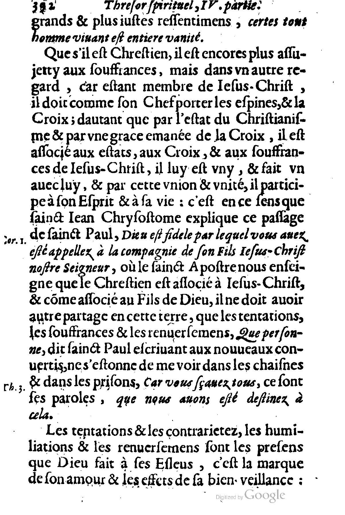 1635 - Sébastien Huré - Trésor spirituel contenant les obligations - BM Lyon