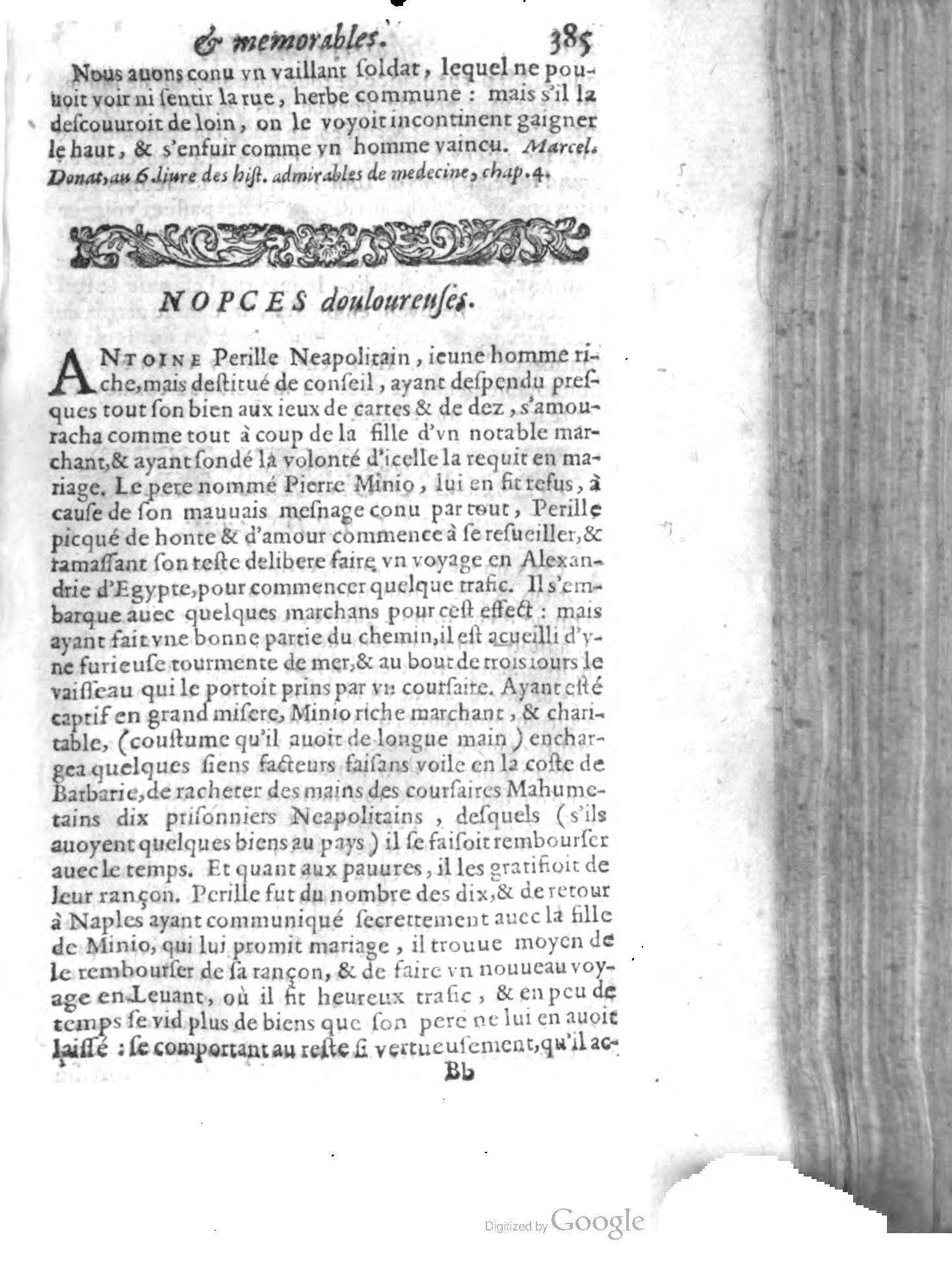 1620 - Samuel Crespin - Trésor d’histoires admirables et mémorables - BCU Lausanne
