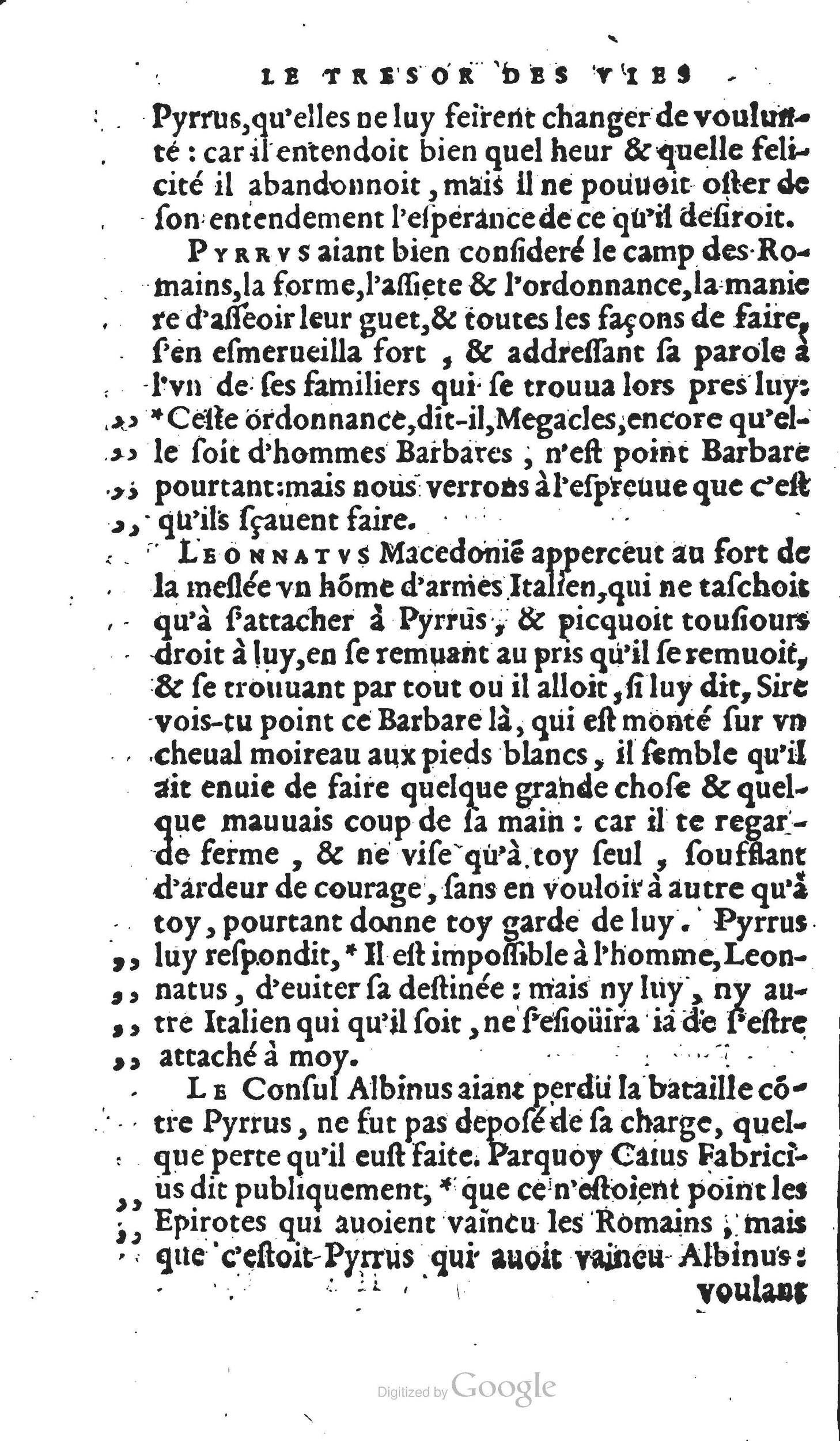 1567 - Willem Silvius - Trésor des vies de Plutarque - Anvers Musée Plantin-Moretus