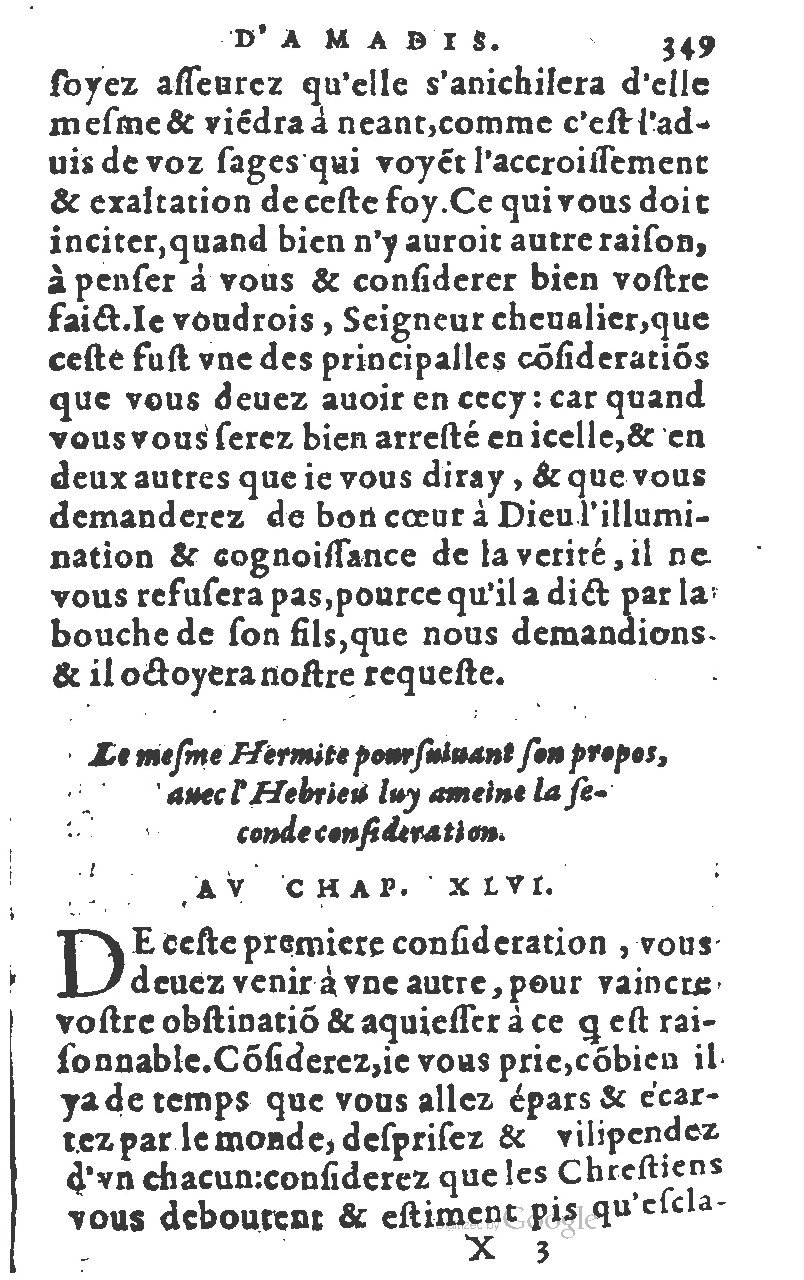 1582 - Jean Huguetan - Trésor des Amadis T. 1 - BM Lyon