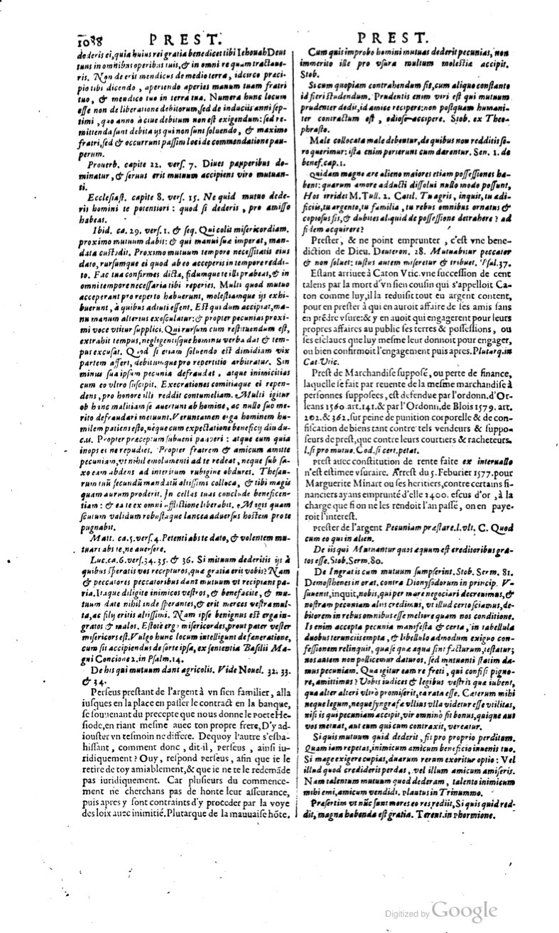 1629 - Veuve Nicolas Buon - Trésor du droit français (29620 T. 2) - BM Lyon
