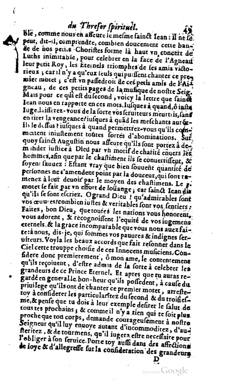 1637 - s.n. - Trésor spirituel des âmes religieuses - BM Lyon