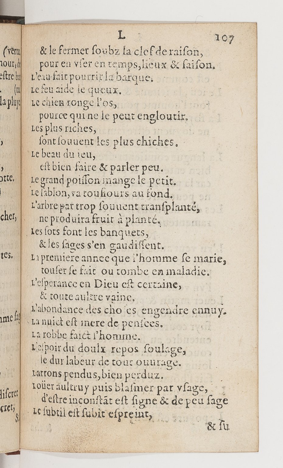 1577 - Jean d’Ogerolles - Trésor de sentences dorées - BnF Arsenal