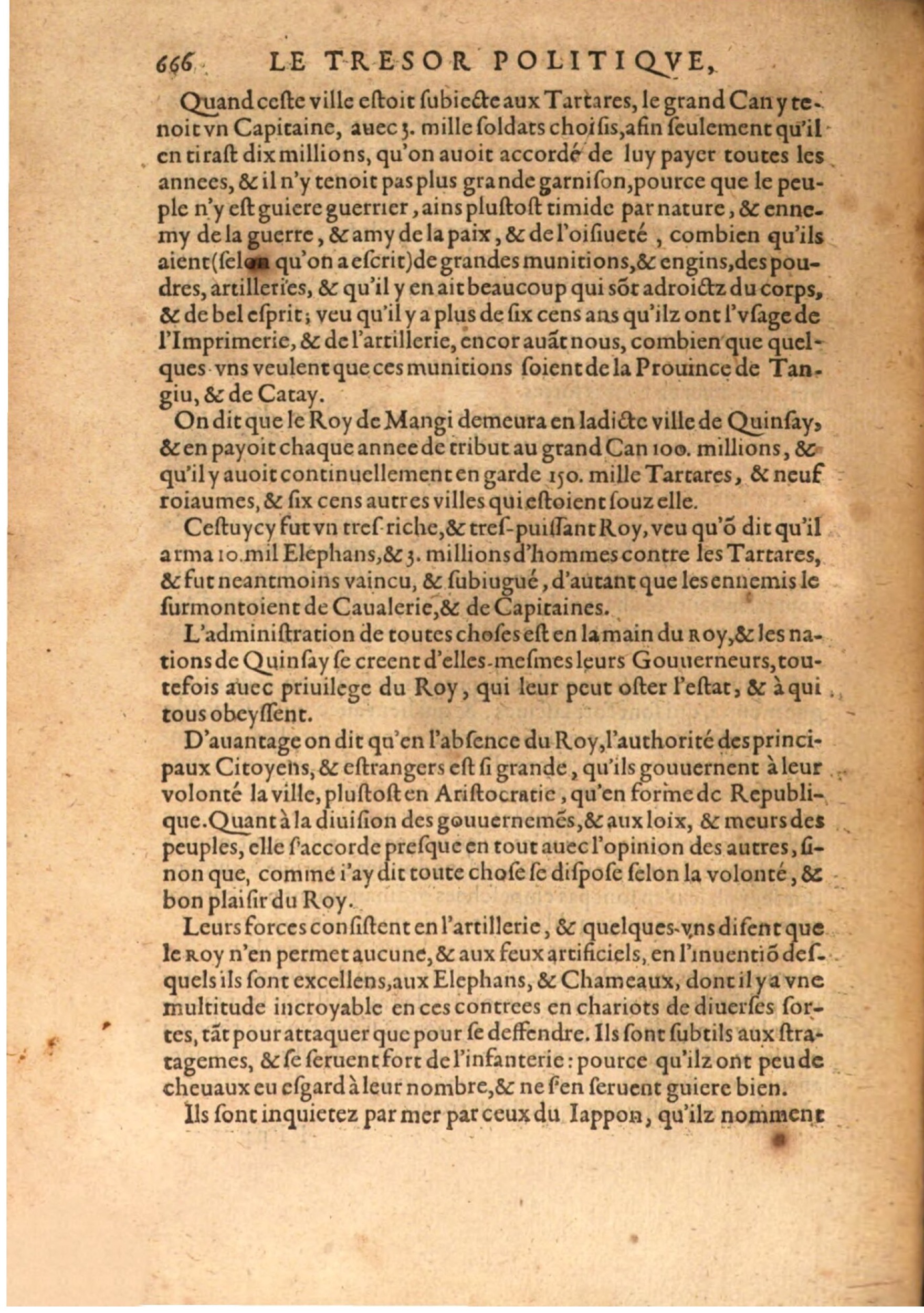 1608 - Nicolas Du Fossé - Trésor politique - BSB Munich