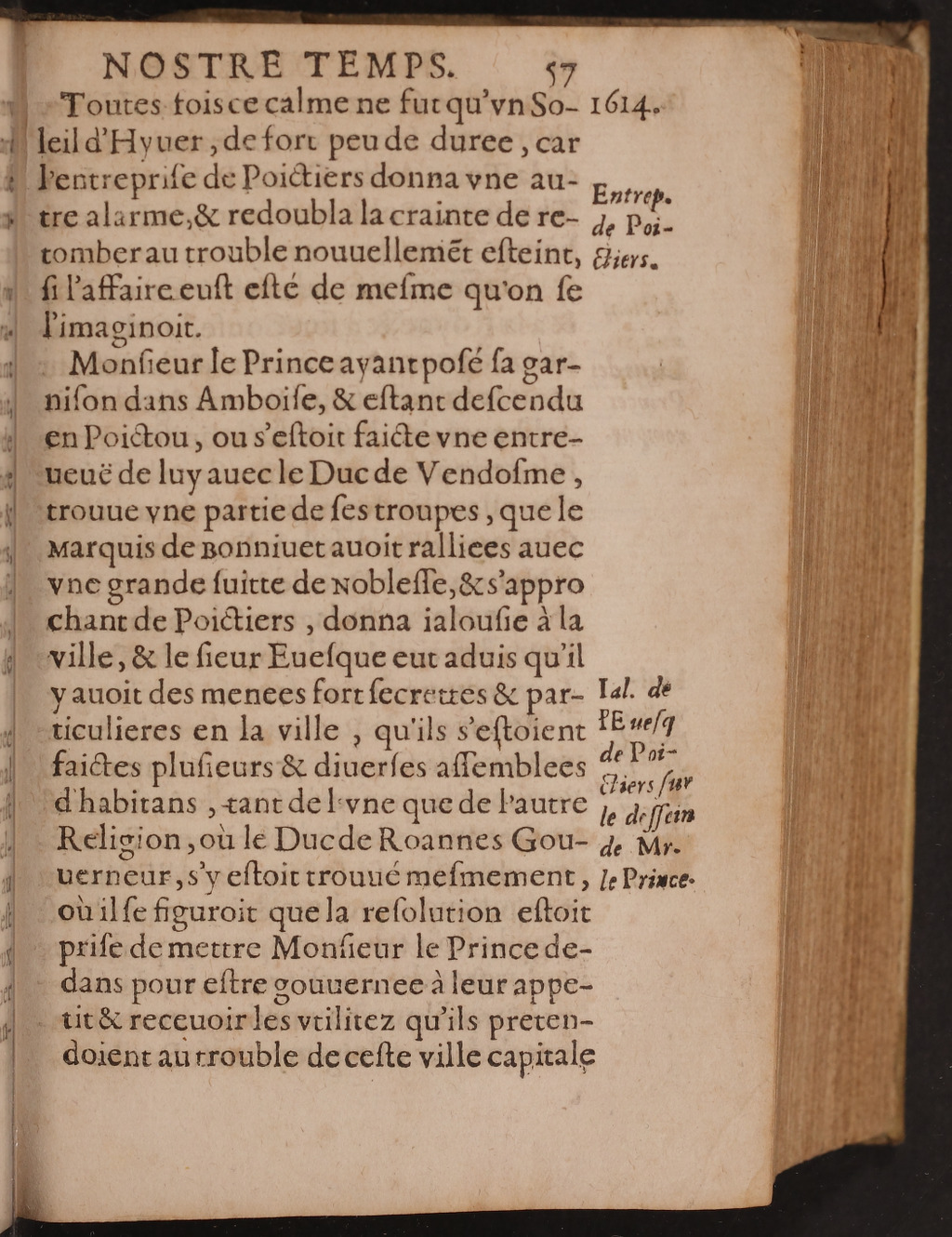 1626 - Joseph Bouillerot - Trésor de l’histoire générale de notre temps - BnF Arsenal