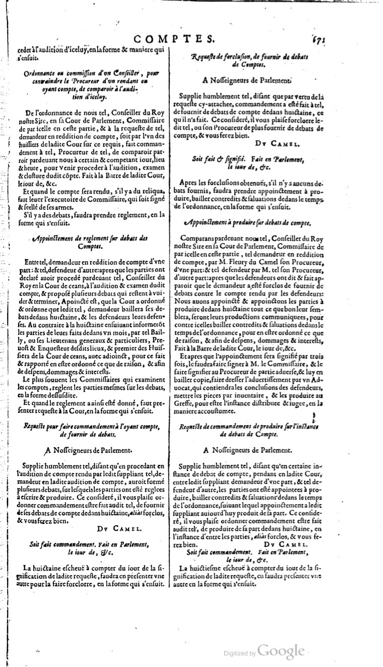 1629 - Veuve Nicolas Buon - Trésor du droit français (21754 T. 1) - BM Lyon