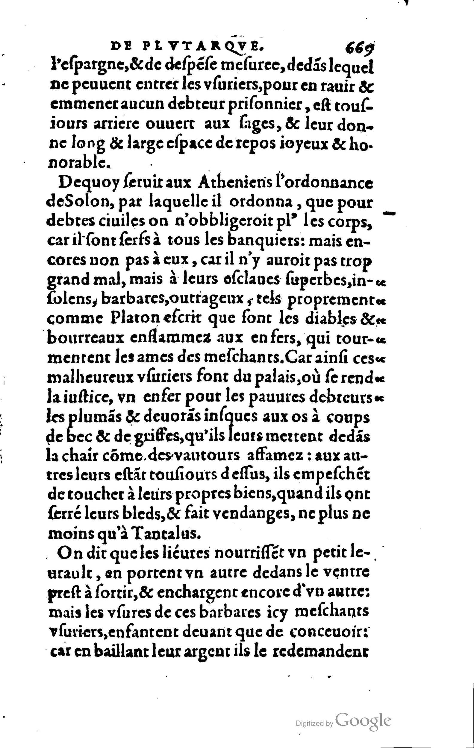 1578 - Jean Poupy - Trésor des morales de Plutarque - BSB Munich