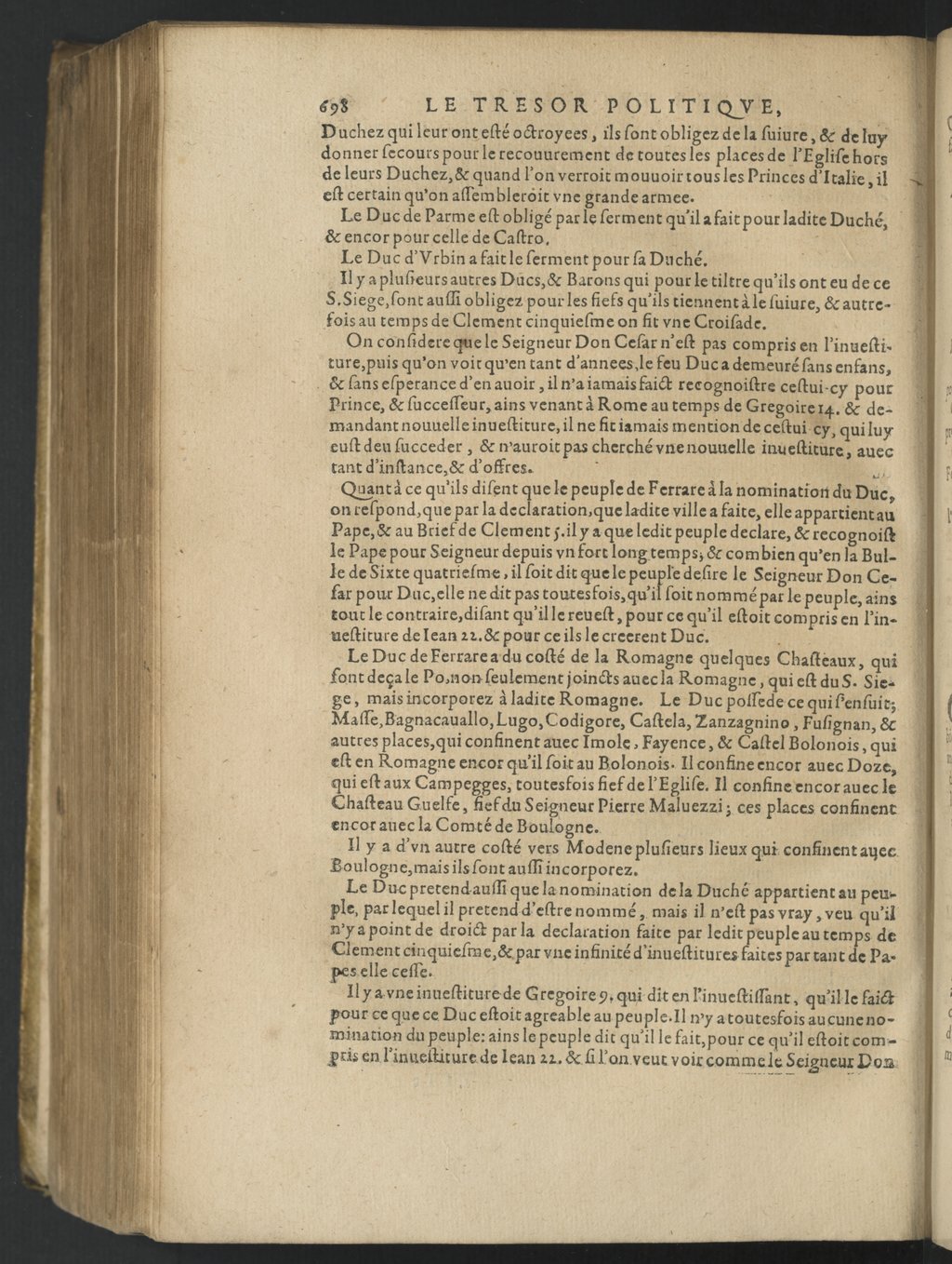 1611 - Pierre Chevalier - Trésor politique - BnF Tolbiac