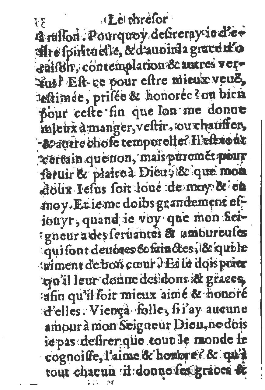 1578 - Guillaume Chaudière - Trésor de dévotion traitant de plusieurs belles vertus - BM Lyon