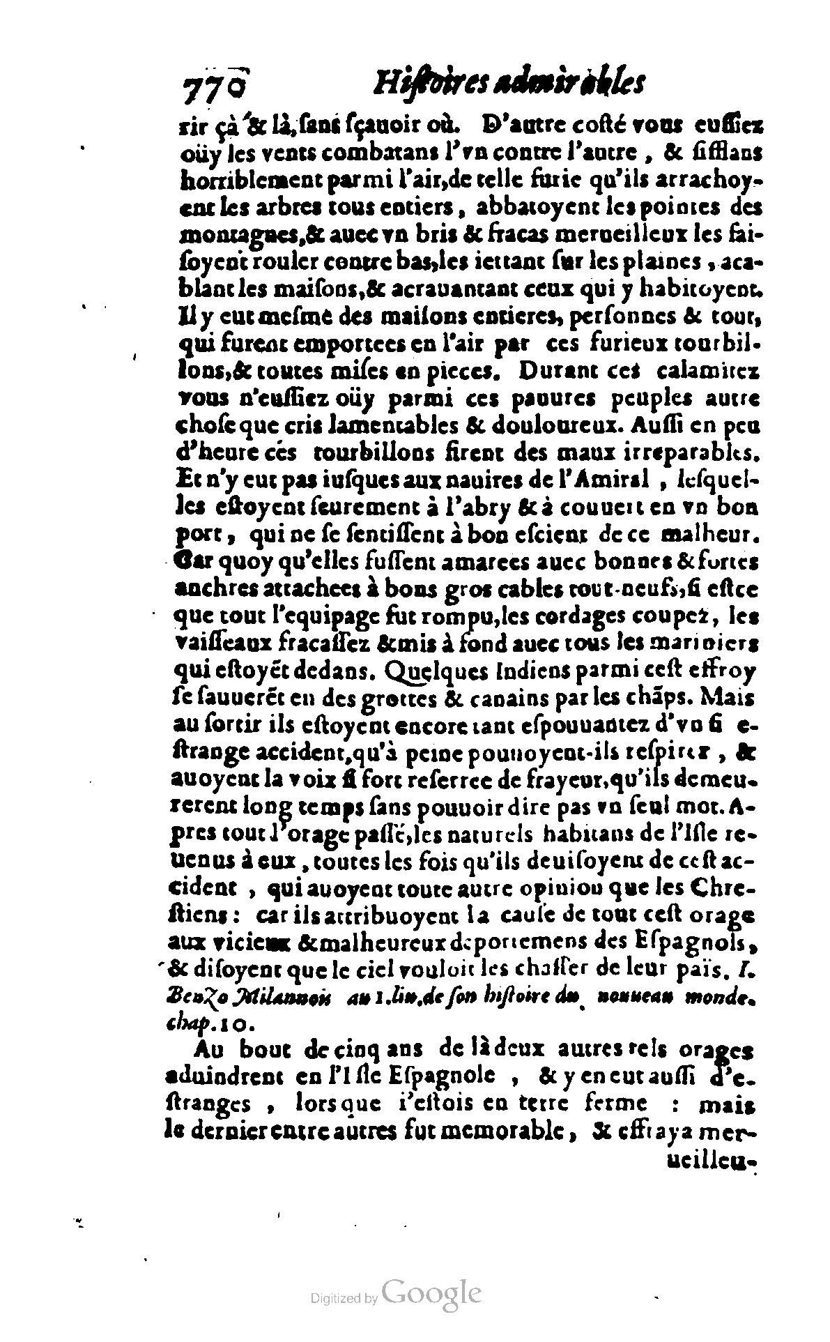 1620 - Samuel Crespin - Trésor d’histoires admirables et mémorables - BCU Lausanne