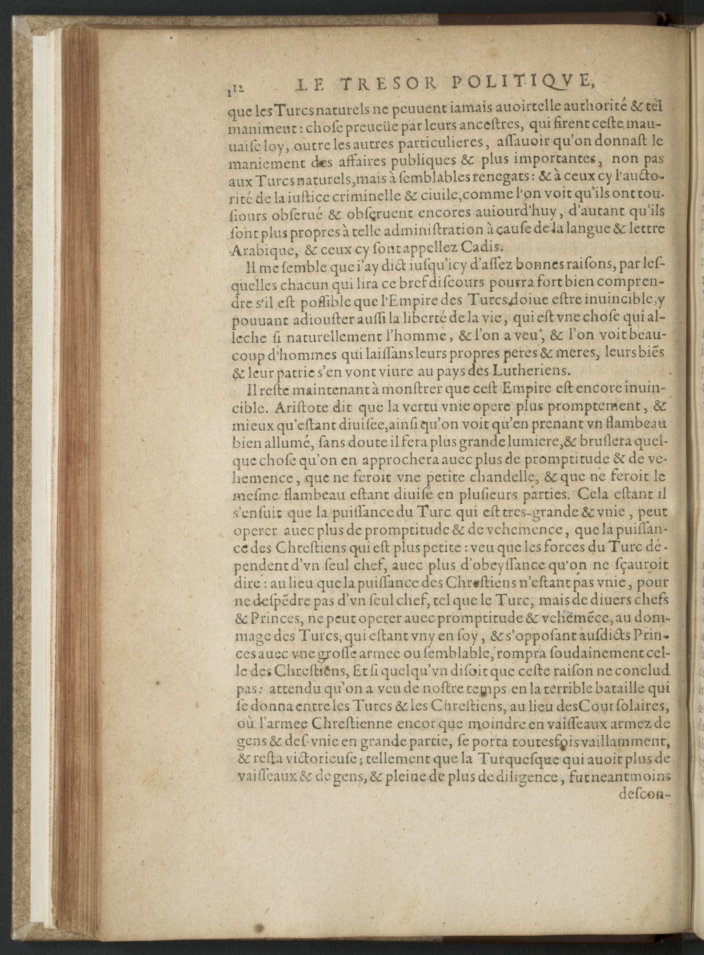 1608 - Nicolas Du Fossé - Trésor politique - BnF Tolbiac