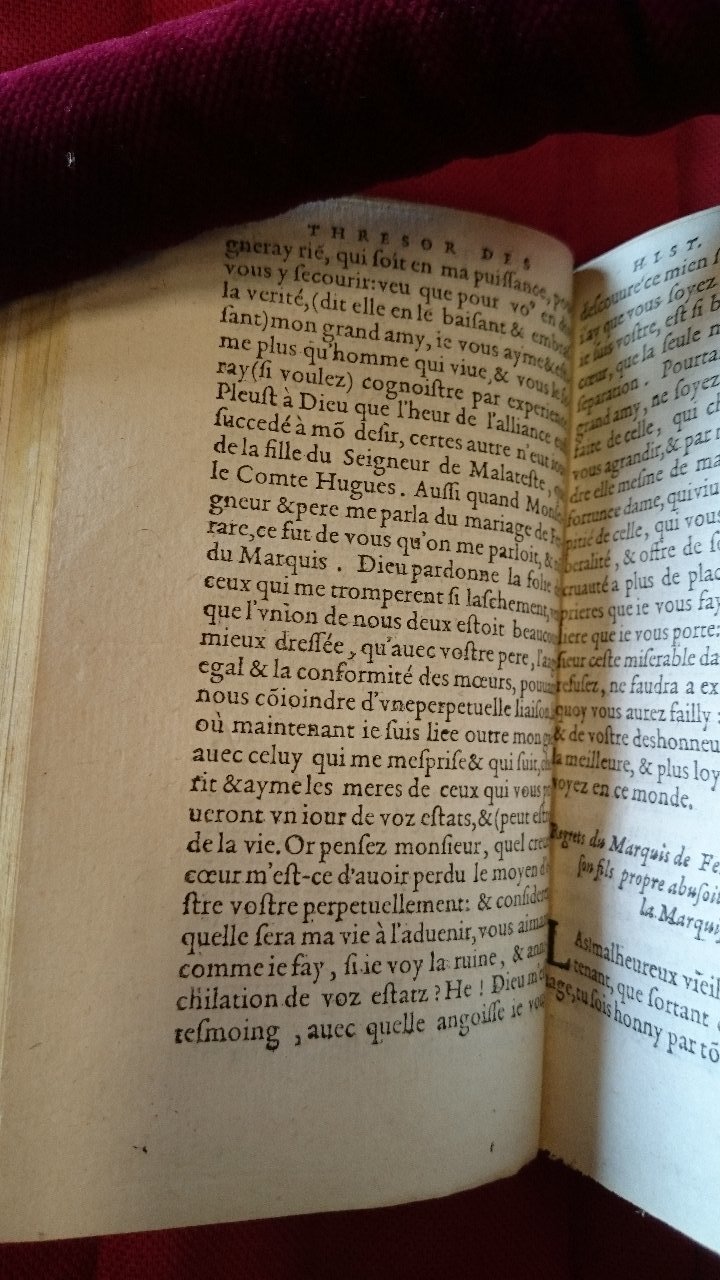 1581 - Pierre Le Voirier et Gervais Mallot - Trésor des histoires tragiques - BnF Richelieu