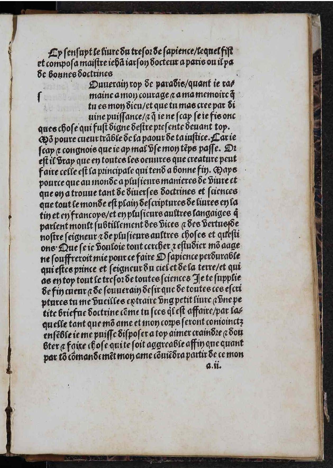 1495c. - Jean Trepperel - Trésor de sapience - BNC Florence