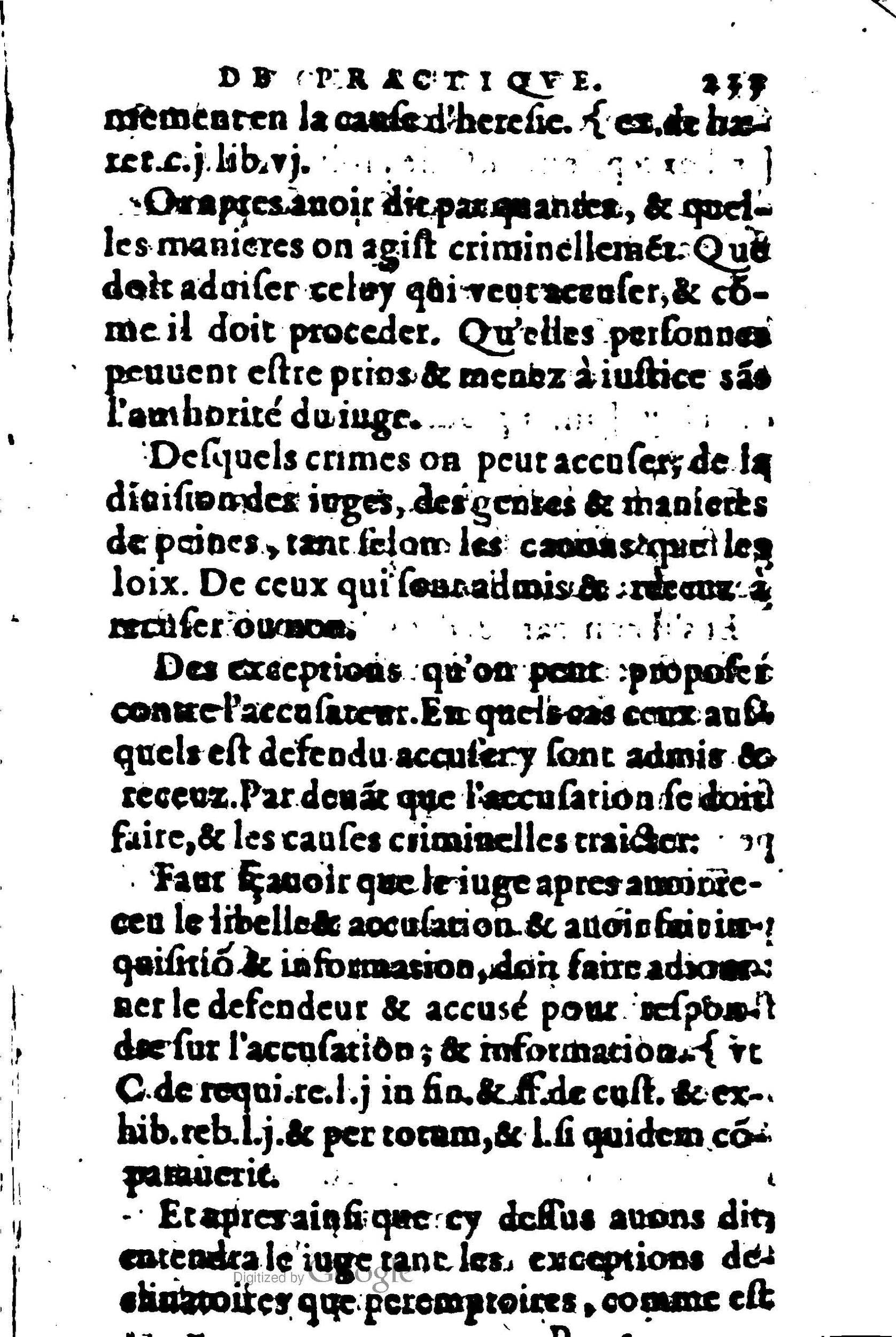 1605 - Pierre Rigaud - Trésor de pratique pour les juges - BM Lyon 1605 - Pierre Rigaud - Trésor de pratique pour les juges - BM Lyon