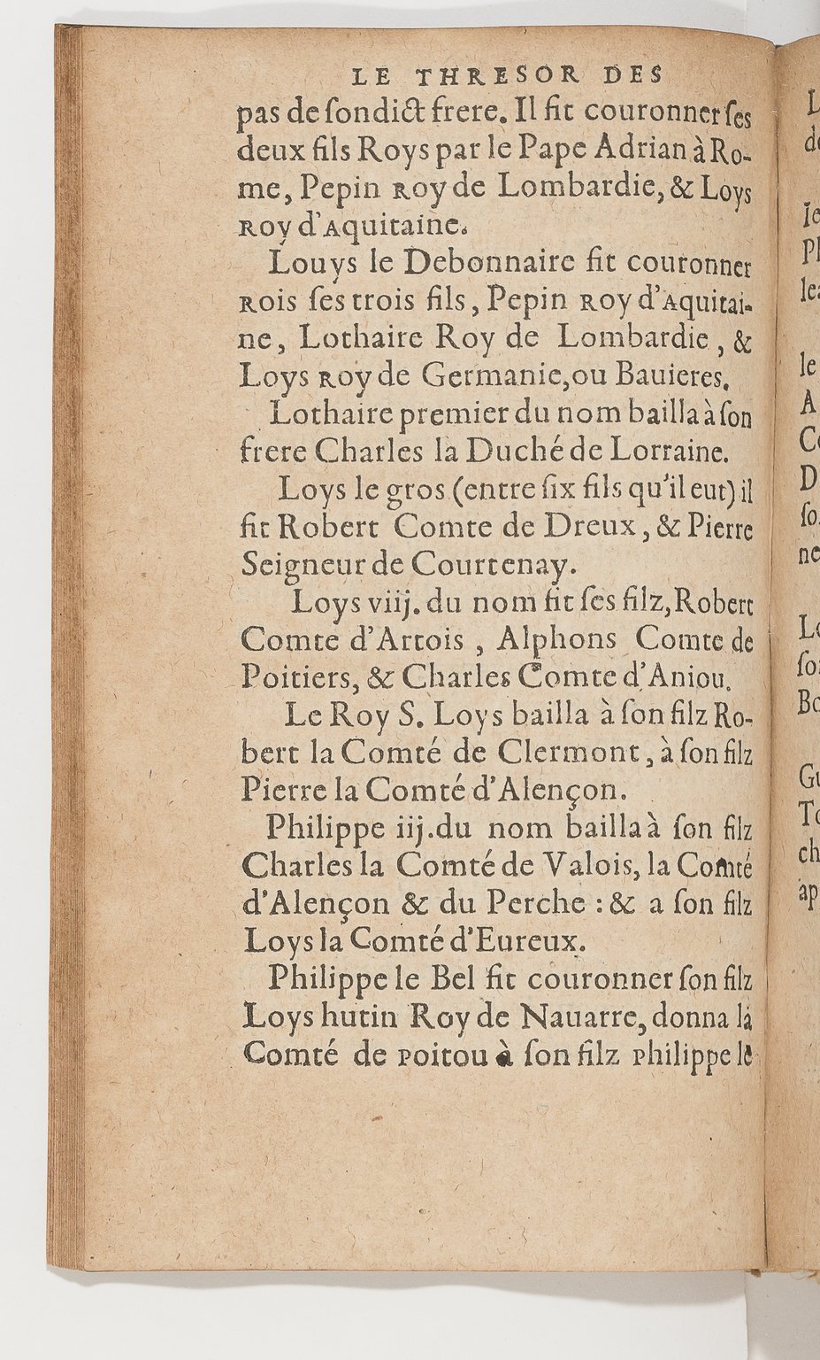 1583 - Galiot Corrozet - Trésor des histoires de France - BnF