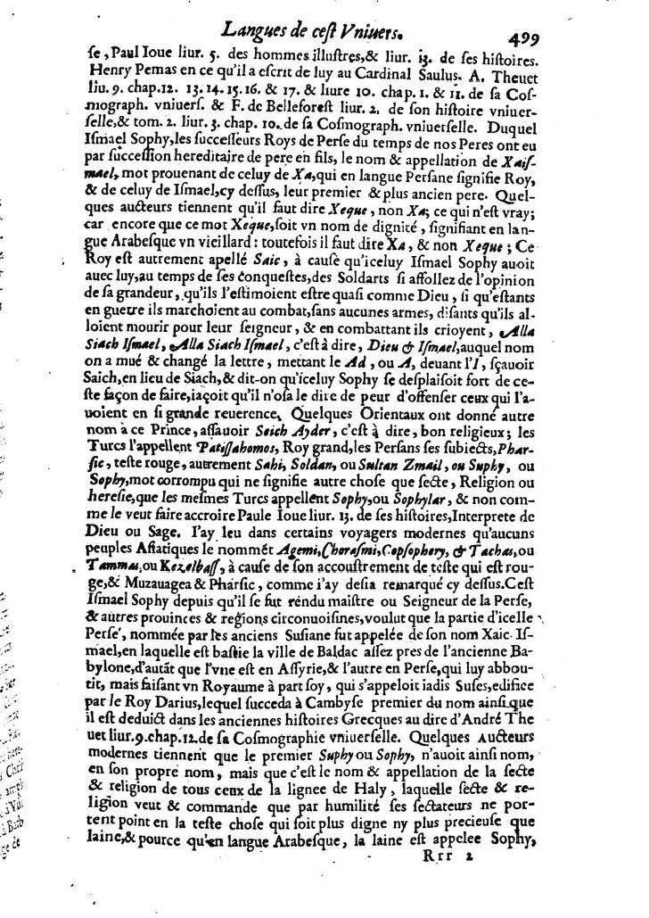 1613 - Matthieu Berjon - Trésor de l’histoire des langues de cet univers - BM Lyon