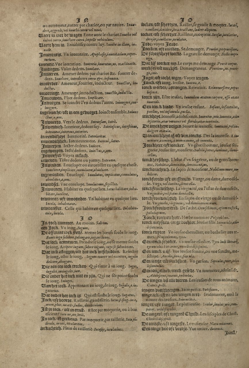 1573 - Christophe Plantin - Trésor du langage bas-allemand - Greifswald 1573 - Christophe Plantin - Trésor du langage bas-allemand - Greifswald