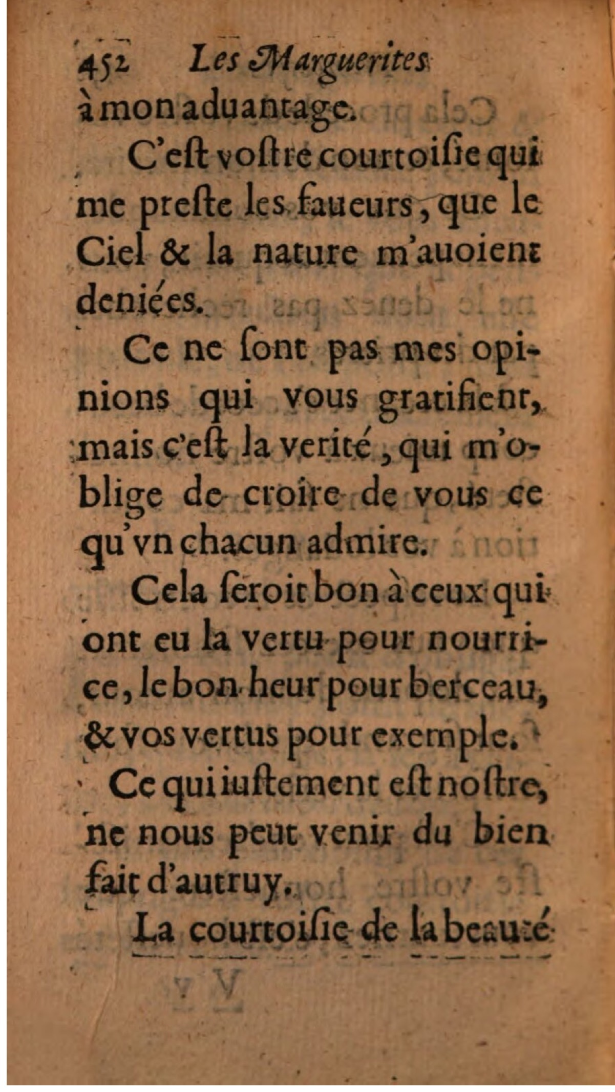 1608 - Théodore Reinsart - Les Marguerites françaises ou Trésor des Fleurs du bien-dire - BSB Munich