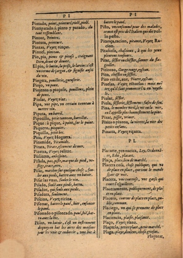 1607 - Marc Orry - Trésor des deux langues espagnole et française (Première et Seconde parties) - ÖNB Wien