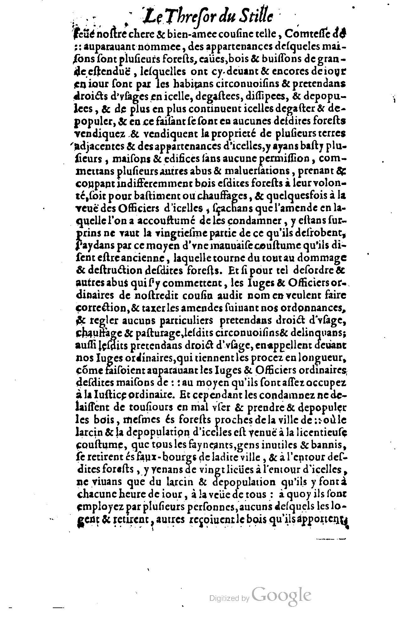 1614 - Jean Richer - Trésor du nouveau style et protocole de la chancellerie de France - BSB Munich