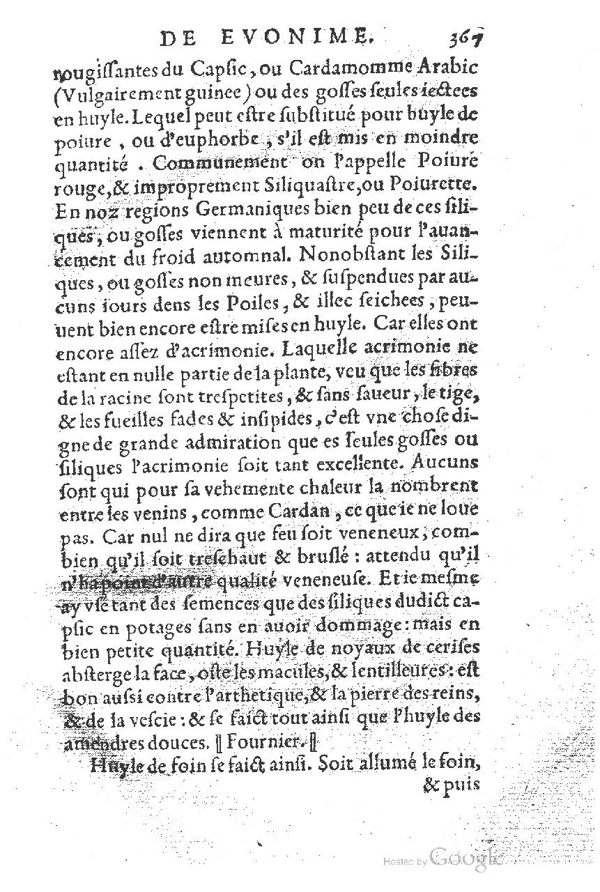 1557 - Antoine Vincent - Trésor d’Evonyme Philiatre - UC Madrid