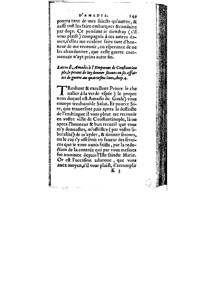 1572 - Veuve Gabriel Cotier - Trésor des Amadis - BM Lyon