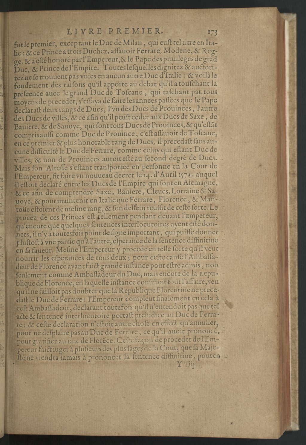 1608 - Nicolas Du Fossé - Trésor politique - BnF Tolbiac