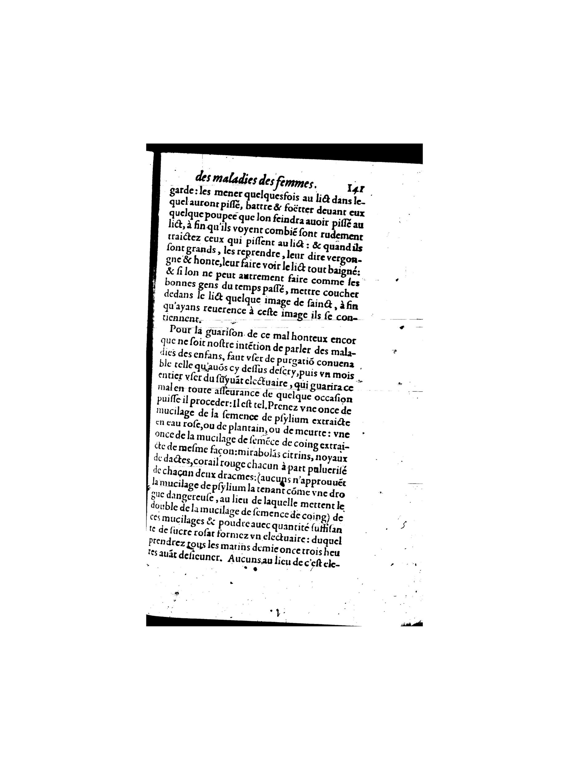 1587 - Jacques du Puis - Trésor des remèdes secrets pour les maladies des femmes - BnF 1587 - Jacques du Puis - Trésor des remèdes secrets pour les maladies des femmes - BnF